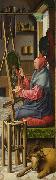 Campin, Robert, Follower of Saint Luke painting the Virgin and Child Sweden oil painting artist